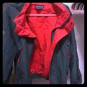 Vintage Nautica thick wind breaker jacket